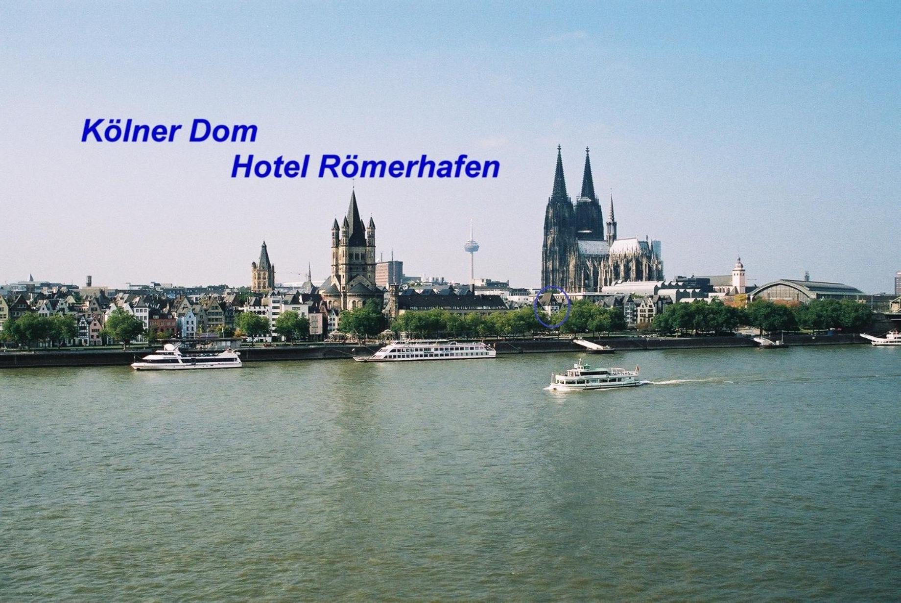 Hotel Roemerhafen Köln Exterior foto